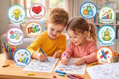 10 Amazing Benefits of Coloring Pages for Kids