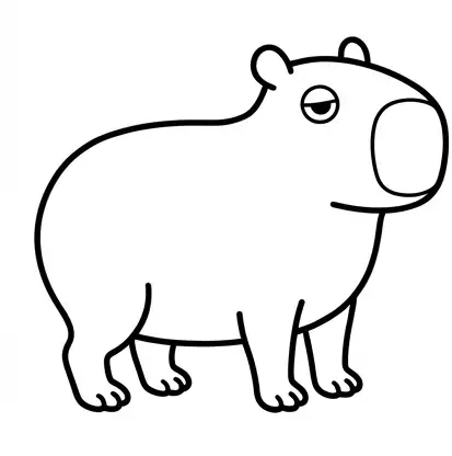 Step 4: Draw the Sturdy Legs