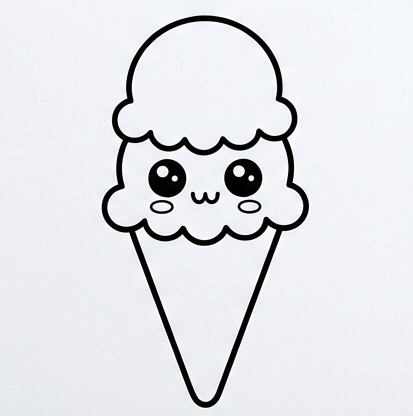 Step 4: Create the Kawaii Face