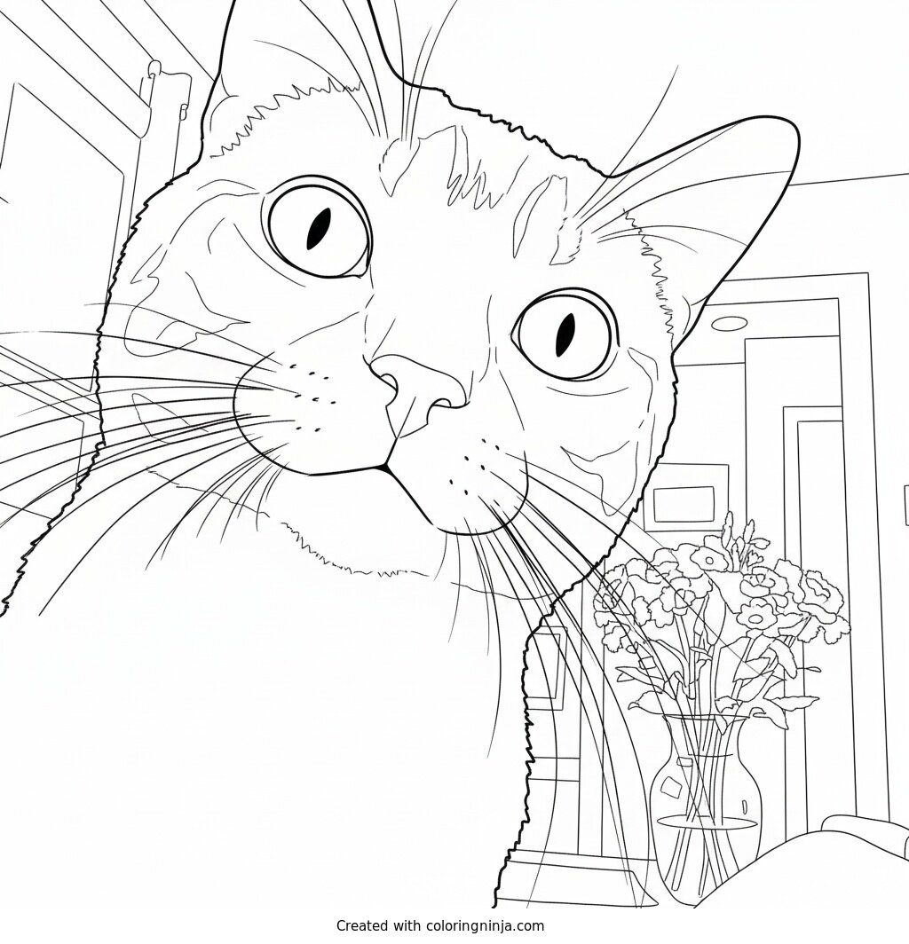 Coloring page of Photo to coloring page
