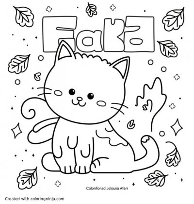 A coloring page of 2025!!