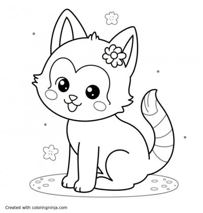 A coloring page of Coloring page with the writing Mie
