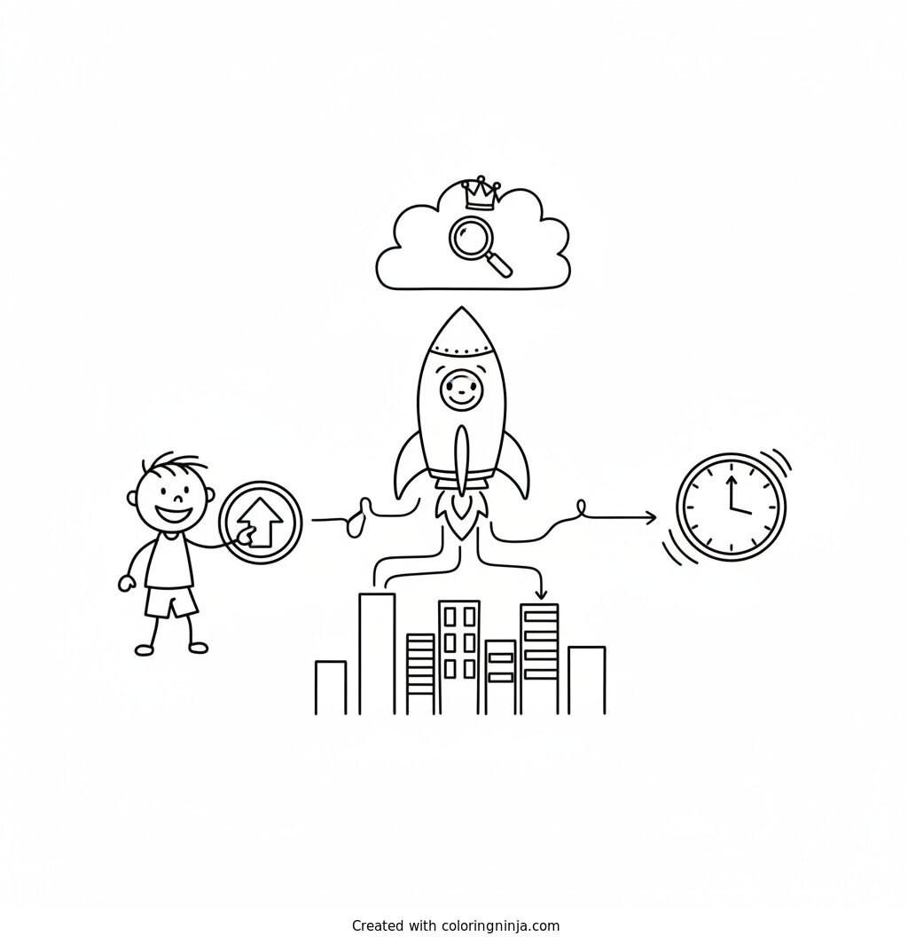 A coloring page of We specialize in putting businesses like yours right at the top of search results. Setup is fast and effortless.
Is this something you'd like to explore?