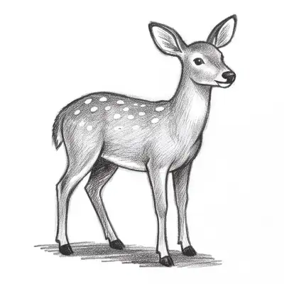 How to Draw a Deer, Step by Step