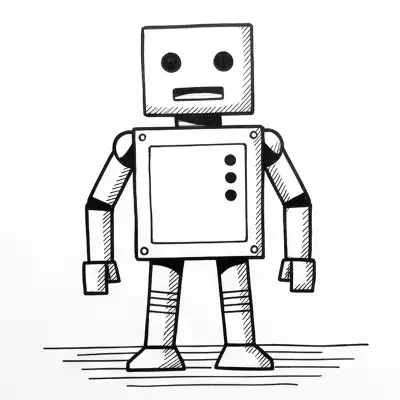 How to Draw a Robot, Step by Step