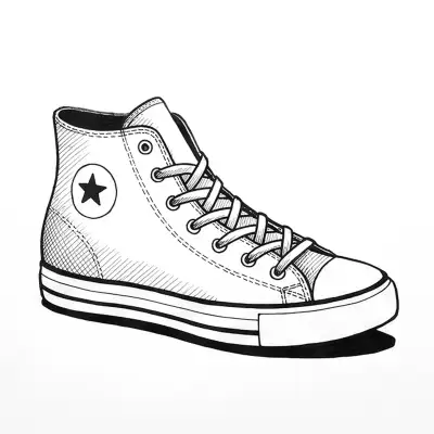 How to Draw a Sneaker, Step by Step
