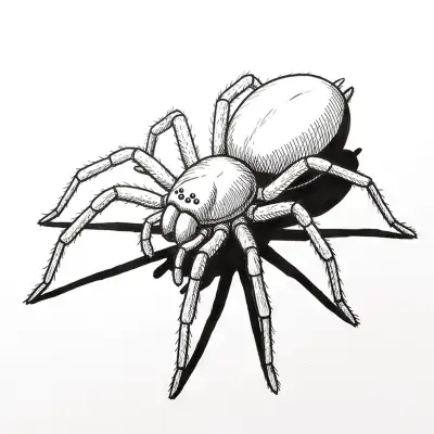How to Draw a Spider, Step by Step