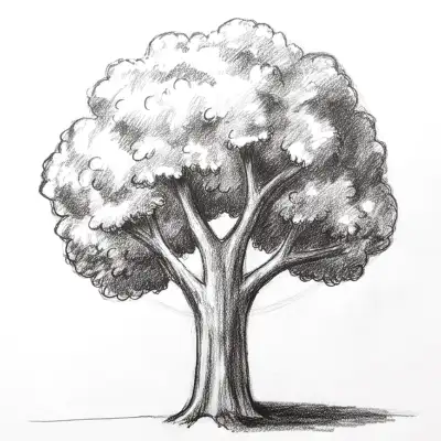 How to Draw a Tree, Step by Step