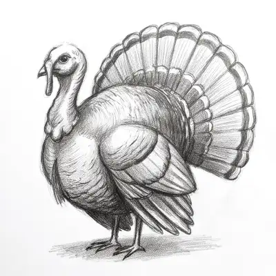 How to Draw a Turkey, Step by Step