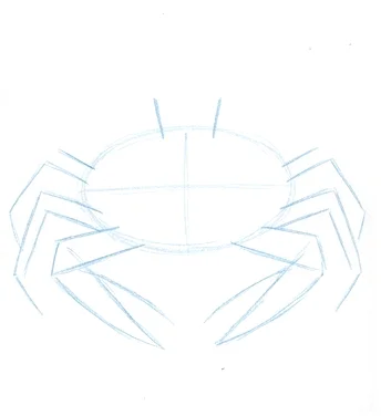 Step 2: Leg and claw guides
