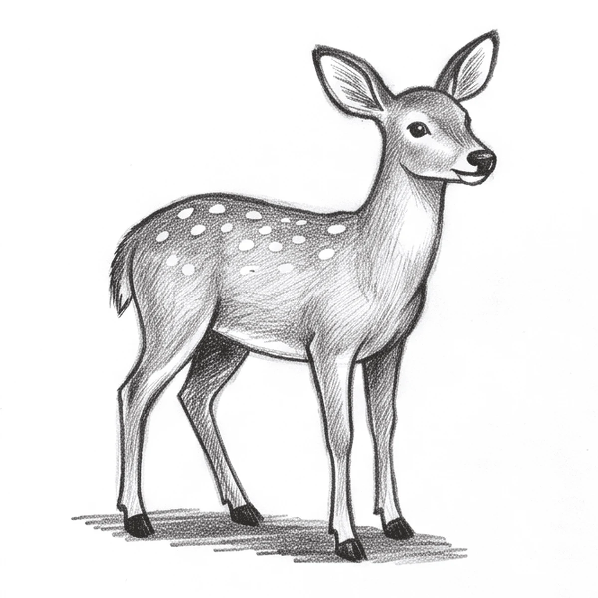 Cómo dibujar un venado paso a paso