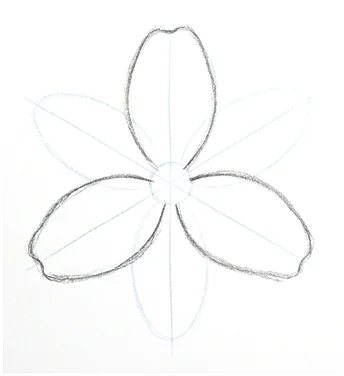 Step 3: Front petals