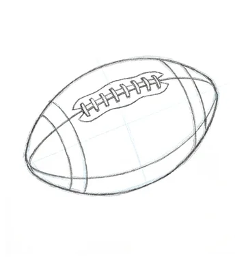 Step 4: Draw the laces