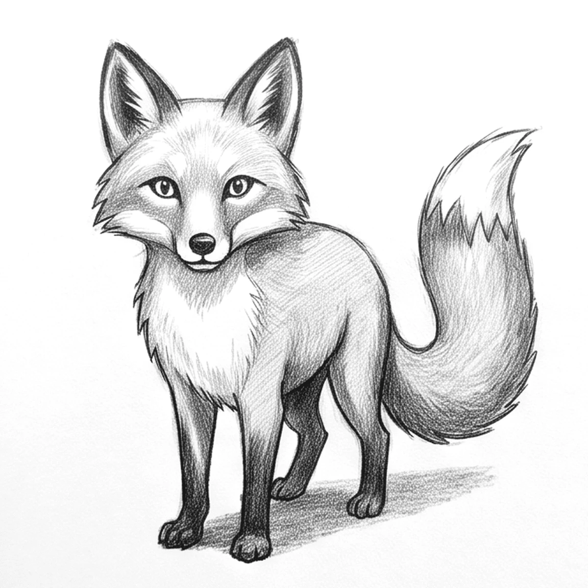 How to Draw a Fox, Step by Step