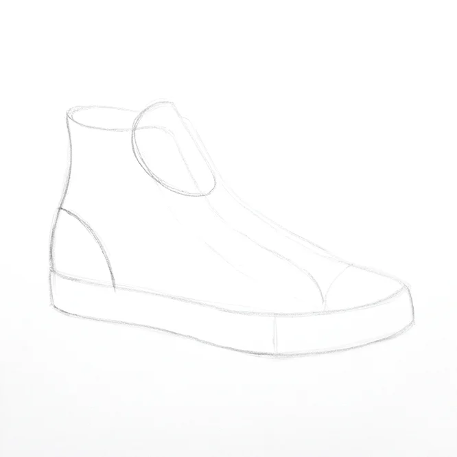 Step 2: Heel and opening
