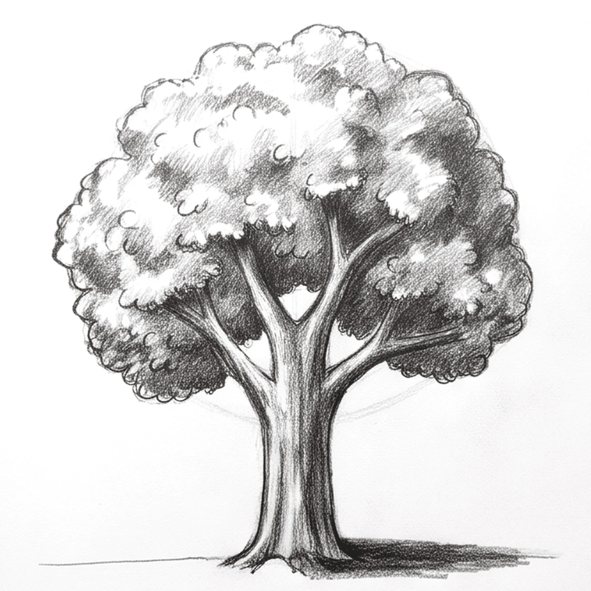 How to Draw a Tree, Step by Step - Coloring Ninja