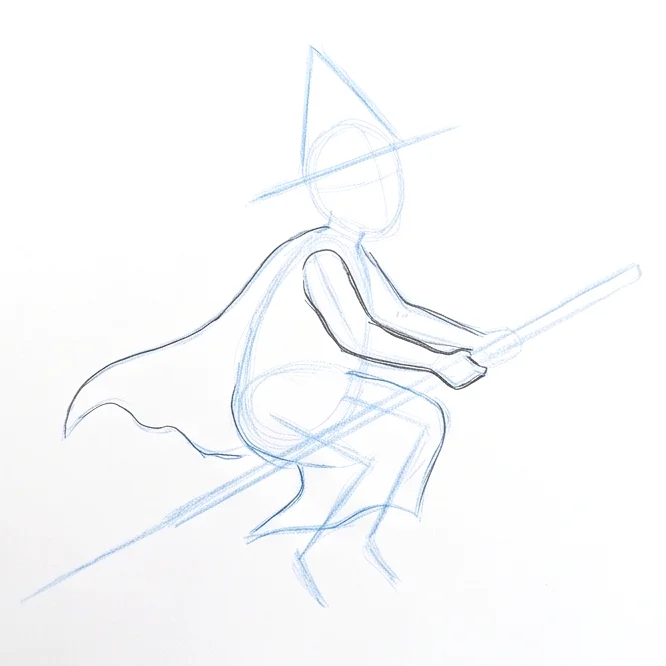 Step 4: Cloak and arms