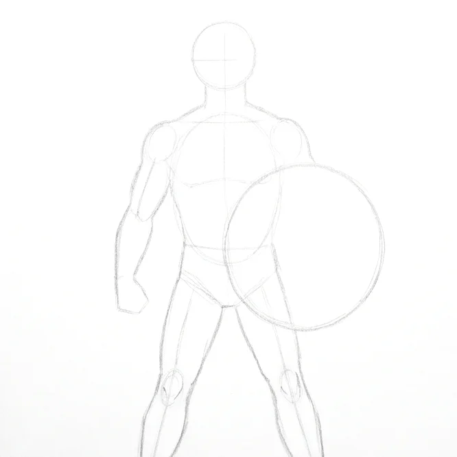 Step 2: Limbs and shield