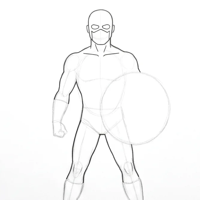 Step 3: Body outline