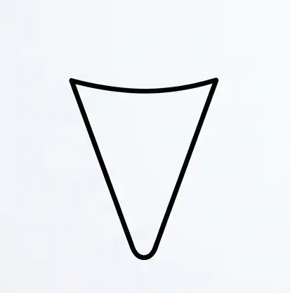 Step 1: Draw the Cone Base