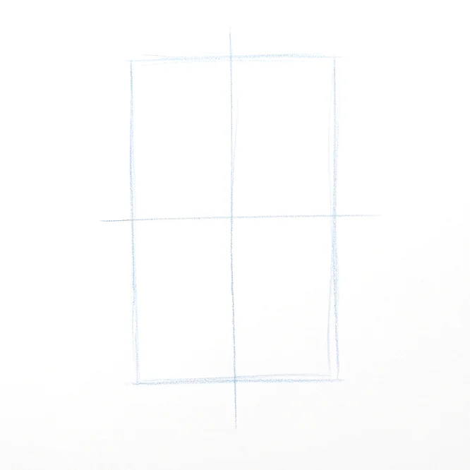 Step 1: Head and guidelines