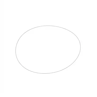 Step 1: Start with an Oval