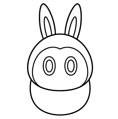 Step 3: Position the Large Eyes
