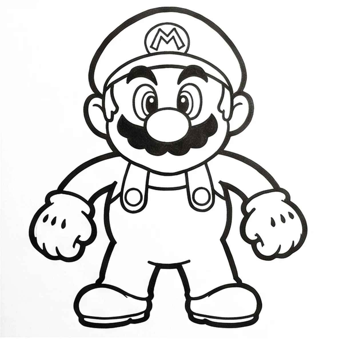 Cómo dibujar a Mario paso a paso