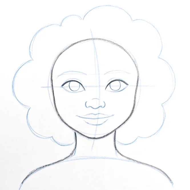 Step 4: Facial features