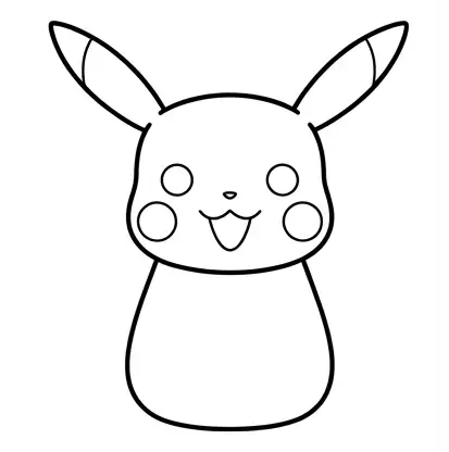 Step 3: Sketch Facial Features