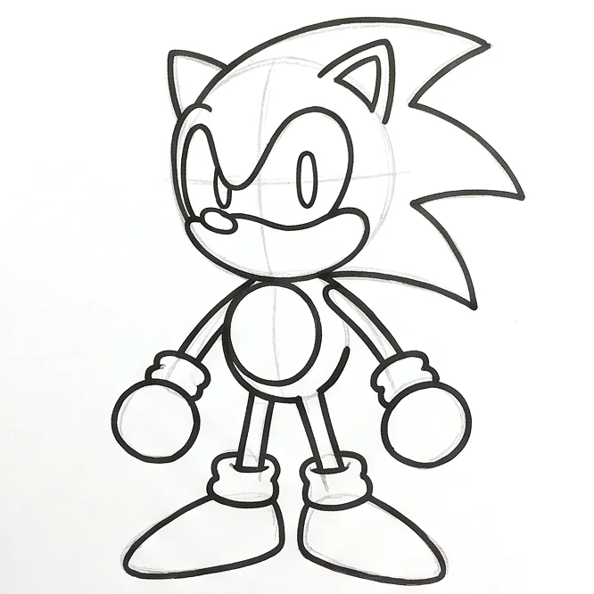 Step 7: Facial features
