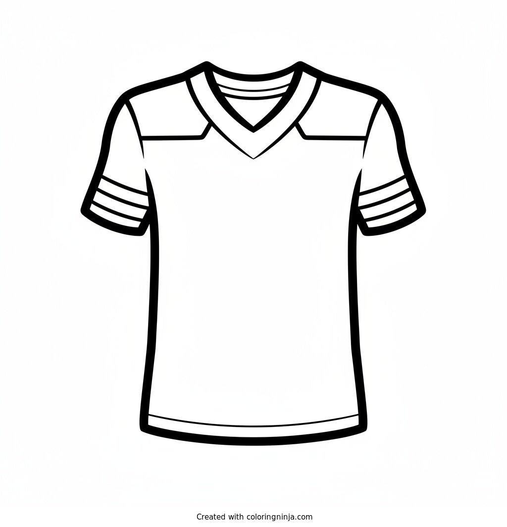 Drake Maye Jersey Coloring Page