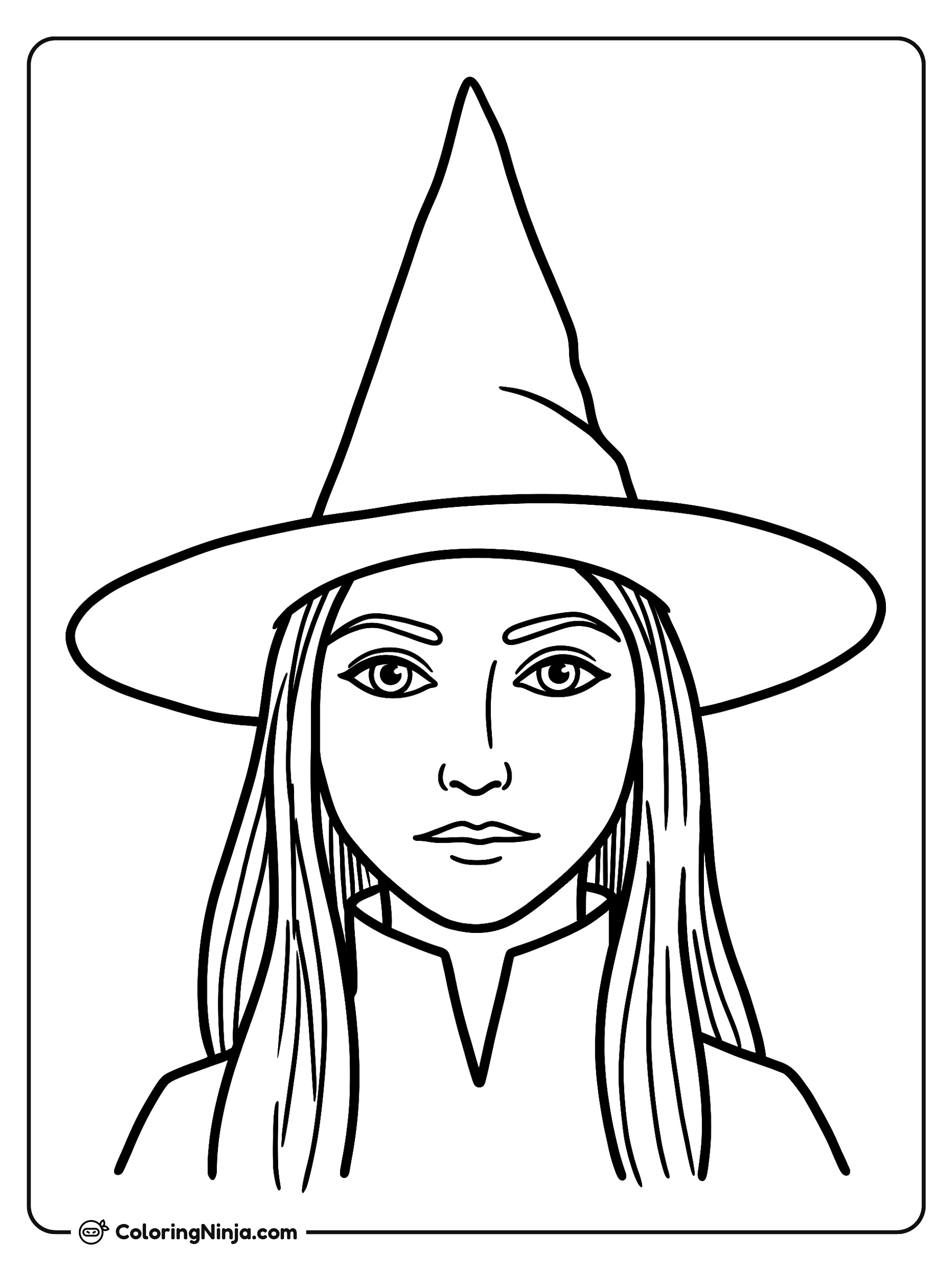 Elphaba Coloring Page