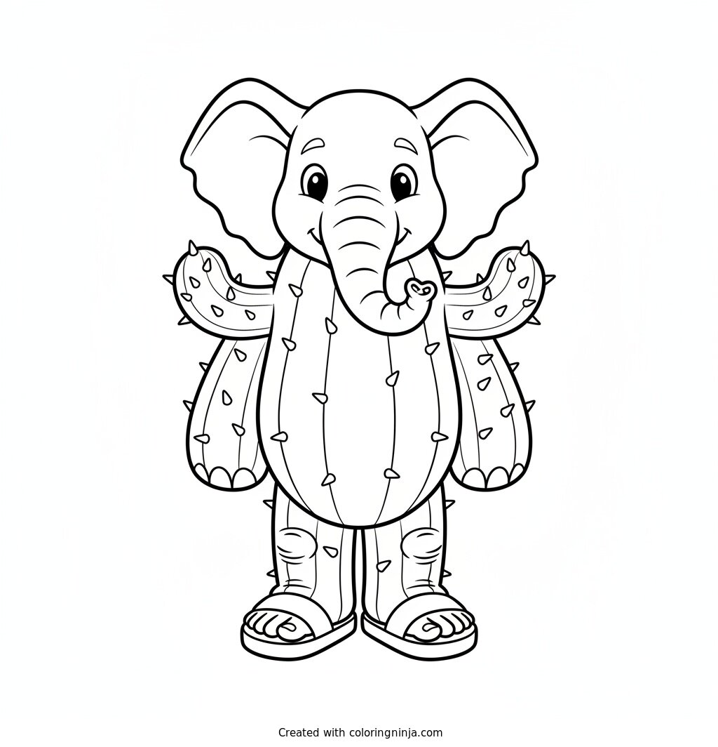 Lirili Larila Coloring Page