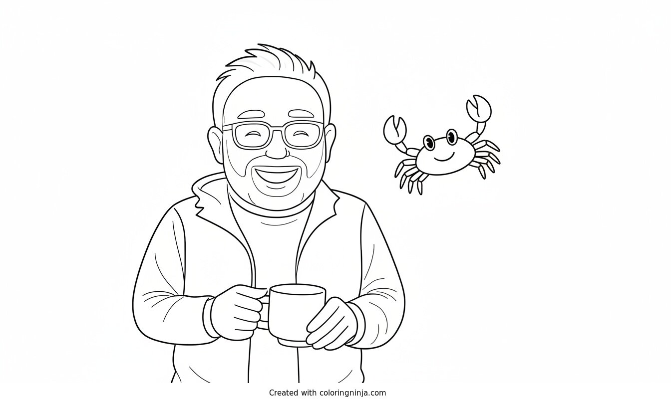 Coloring page of Photo to coloring page