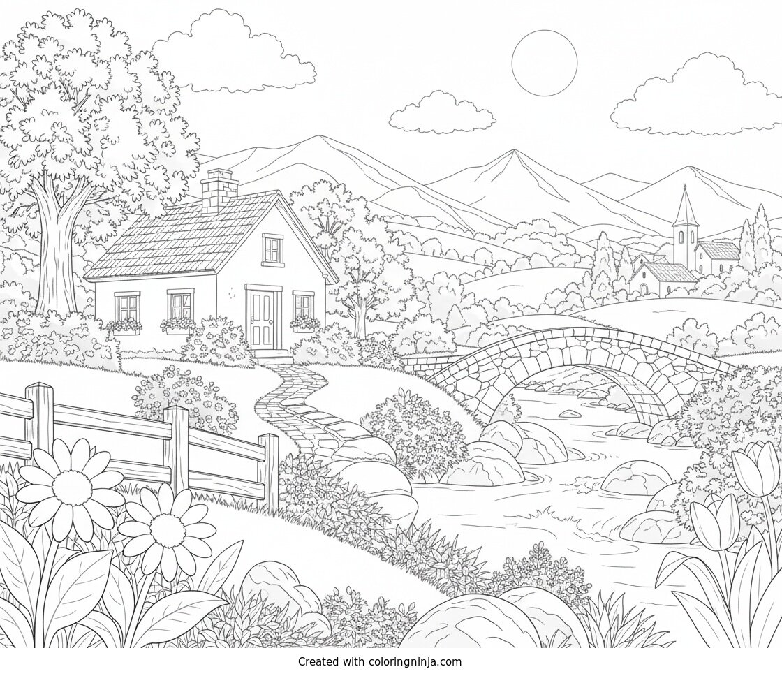 Coloring page of Photo to coloring page