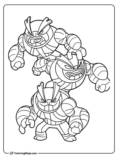 Clones del Alien Slapback de Ben 10