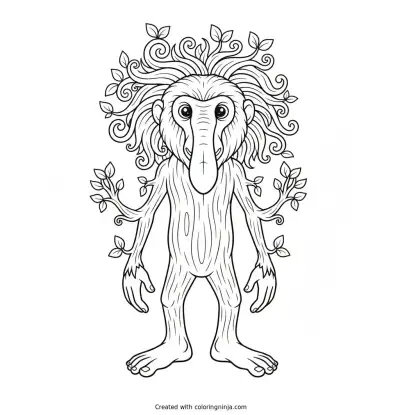 Brr Brr Patapim Coloring Page