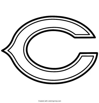 Logo en forma de C de Chicago Bears