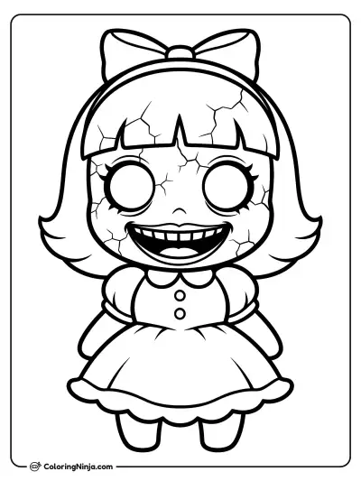 Miss Delight Chibi Sonriente