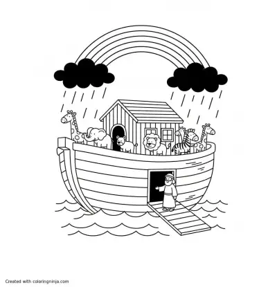 A coloring page of De Gênesis até apocalipse, me imagens para colorir 