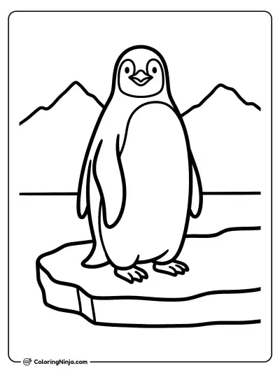 Majestuoso pingüino emperador