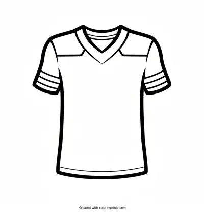 Drake Maye Jersey Coloring Page