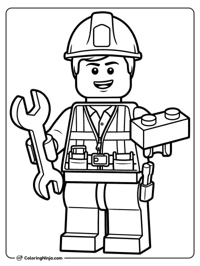 Emmet Jonson Coloring Page