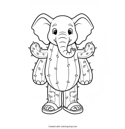 Lirili Larila Coloring Page