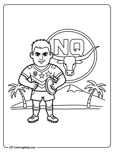 Jugador de los North Queensland Cowboys