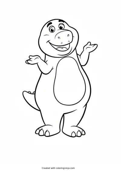 A coloring page of Photo to coloring page
