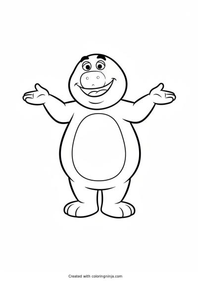 A coloring page of Photo to coloring page
