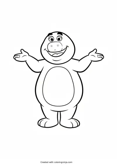 A coloring page of Photo to coloring page