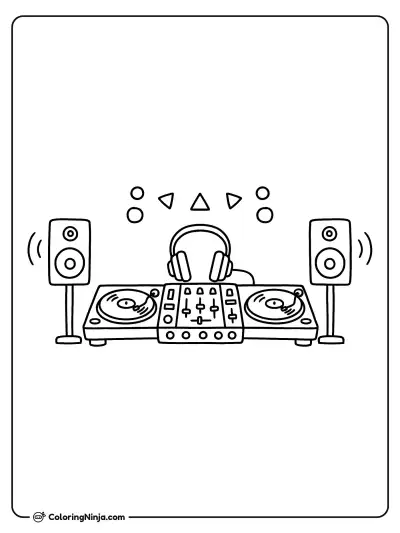 Equipo de Música para DJ Techno